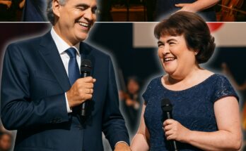 Susan Boyle’s dream takes flight: A duet with Andrea Bocelli in Japan